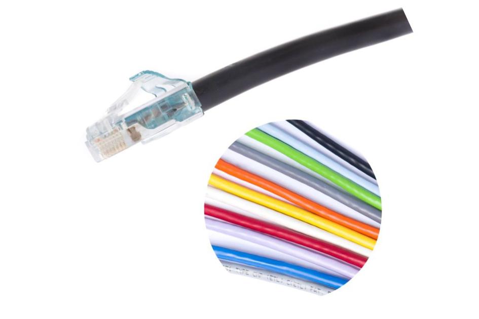 GigaSPEED X10D 360GS10E Twisted Pair Patch Cord, Cat 6A, White, 24 AWG ...