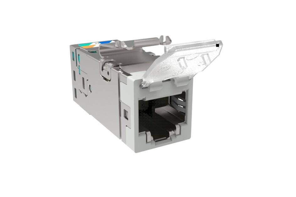 Uniprise SL 10G Series Modular Jack, Cat 6a, IDC, 1 Port, T568A; T568B ...
