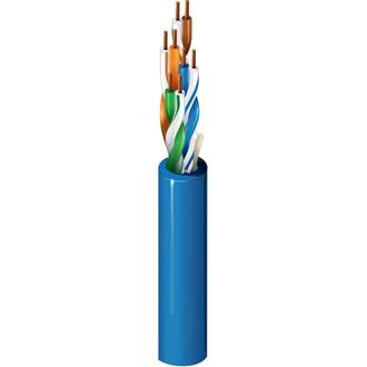Cat 6 Cable,U/UTP,Riser,Yellow Jacket,1000 ft. Lg,4 Pair,23 AWG,Solid,1 ...