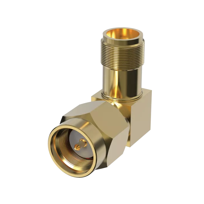 TU6002 RIGHT ANGLE SMA ADP 10P BULK PK 10X 90 DEG ANGLE ADAPTER