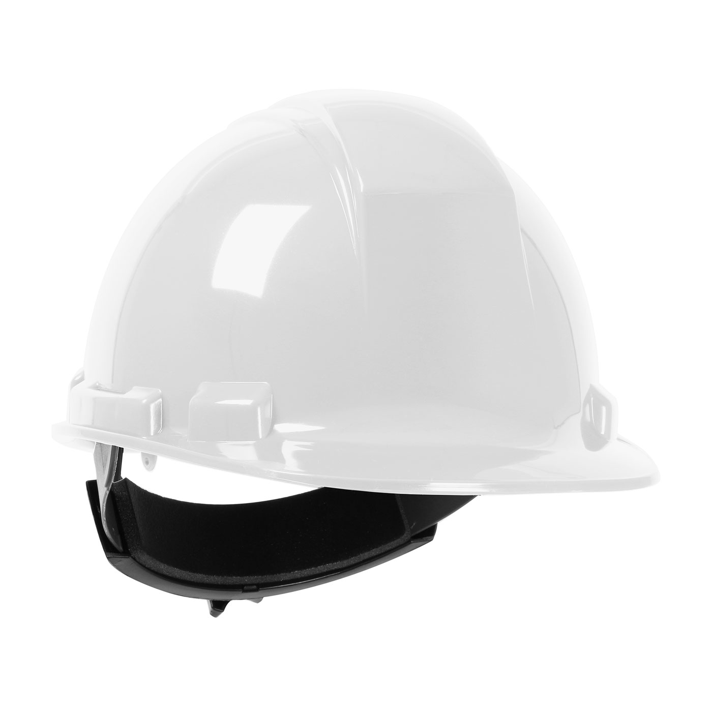 PIP Dynamic Whistler Hard Hat, HDPE Shell, 4-Point Textile Suspension ...