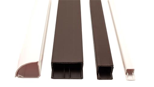 Duct Raceway, PVC, White