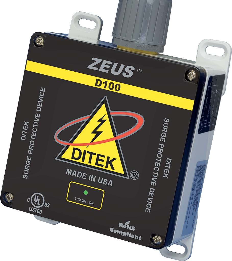 100kA/Phase Type 1 SPD, 120/240 VAC 3-Phase Delta High Leg, NEMA 4X ...