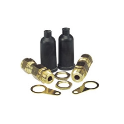 E1W-32 INDOOR AND OUTDOOR GLAND COMES WITH LOCKNUT PVC SHROUD AND GROUND RING PACK OF 1