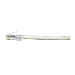 Patch Cord Modular 24 AWG 4-Pair stranded Enhanced Category 5e 568A/B 5ft White