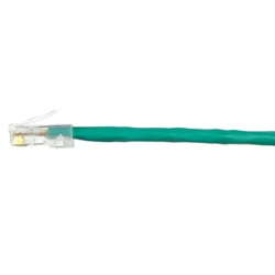 Patch Cord Modular 24 AWG 4-Pair stranded Enhanced Category 5e 568A/B 5ft Green