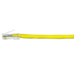 Patch Cord Modular 24 AWG 4-Pair stranded Enhanced Category 5e 568A/B 5ft Yellow