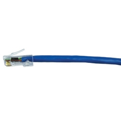 Patch Cord Modular 24 AWG 4-Pair stranded Category 6 A/B 3ft Blue