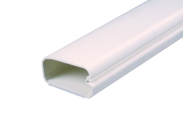 Latch Fitting Raceway, PVC, Ivory