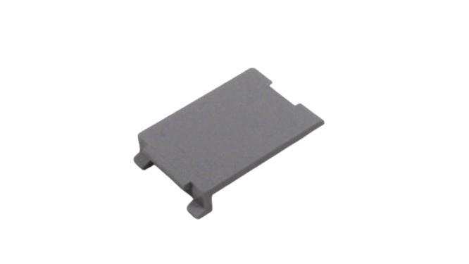 Blank Insert, Blank, Modular Size 1, Plastic, Gray