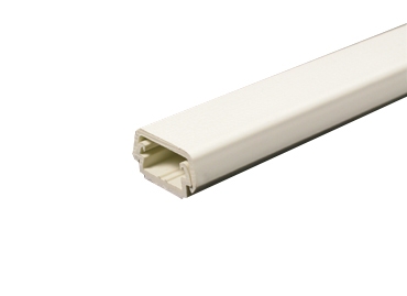 Raceway Base and Cover, PVC, 600V, White