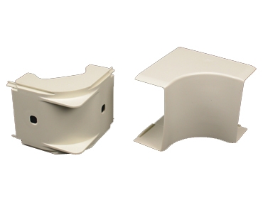 Fitting, Internal Elbow Cover; Ivory