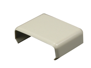 Cover Clip Fitting, Non-metal, 600V, White