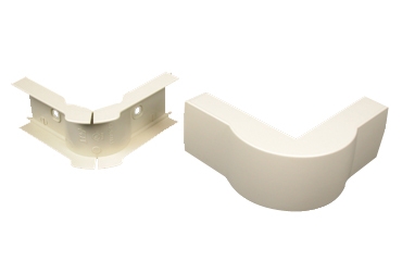 Fitting, External Elbow Cover; Ivory