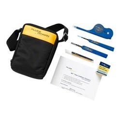 ENHANCED FIBER OPTIC CLEANING KIT WITH ONE-CLICK CLEANERS