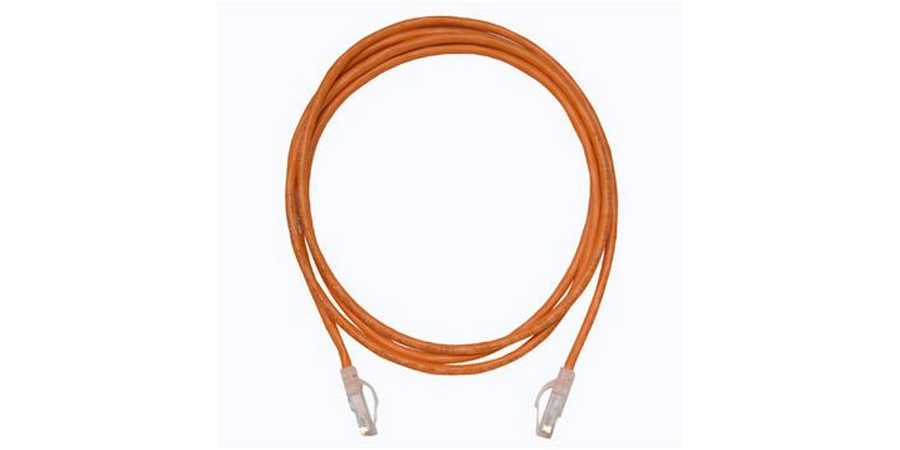 Clarity 5E Premium Category 5e Modular Patch Cord, Orange, 3', Category ...