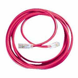 Clarity 6 Modular Patch Cord, Red 5’, Category 6, Four-pair UTP Stranded 24 AWG PVC/CM