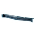 Clarity 5E angled 24-port panel, Cat 5e, six-port modules, 19" x 1.75"