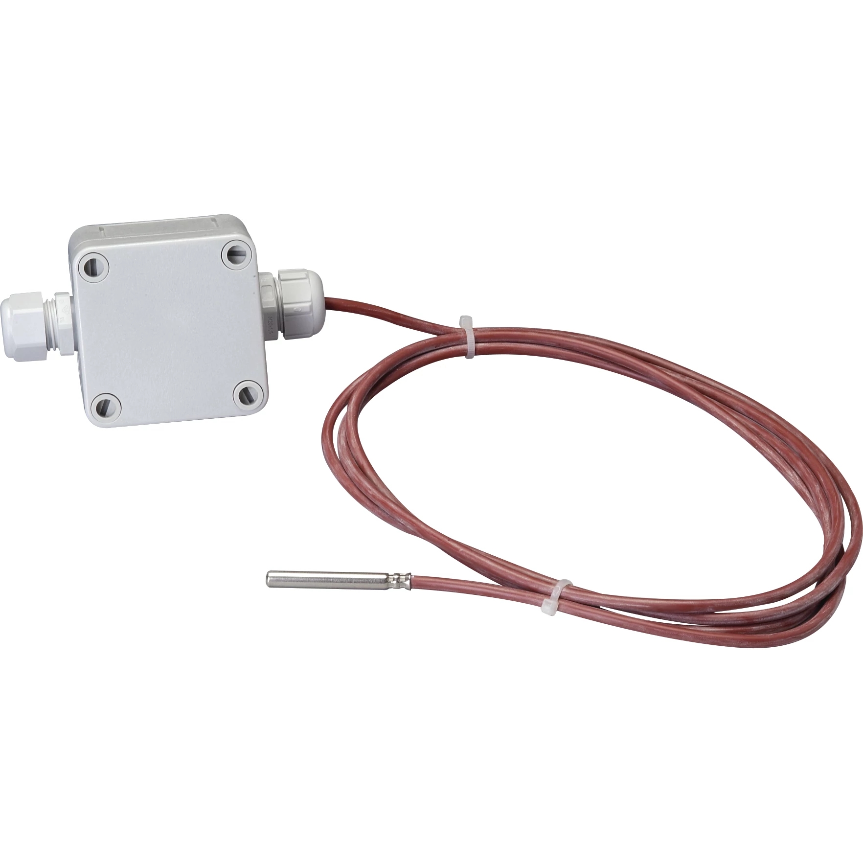 Temperature Sensor with Silicone Cable and Junction Box, PT100