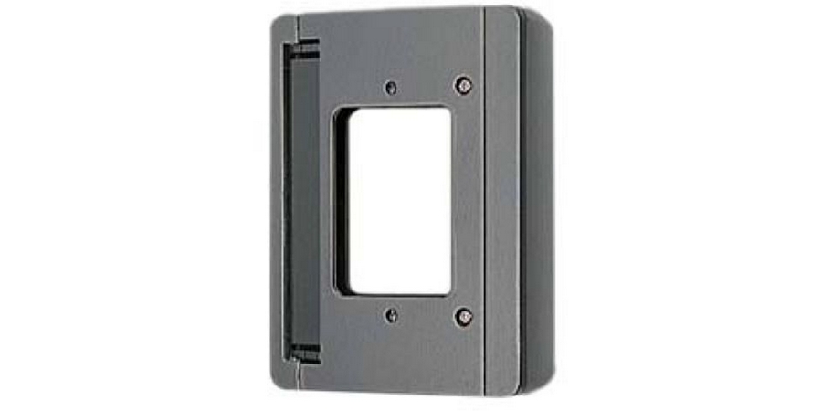 Angle Box, ABS, Width 4-1/8 in.