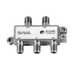 Splitter, 4 Way, Solder Back, 5-1000 MHz, In-Line Style