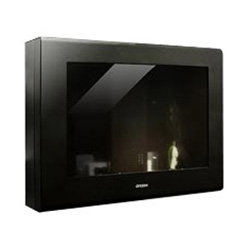 Outdoor or Indoor Enclosure - fits 24&quot; LCD Display, Side hinged, NEMA 4 rated, &quot;air curtain&quot; fan system