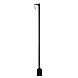 Standard 16 ft. Steel Pole for security cameras; RoHS: Y