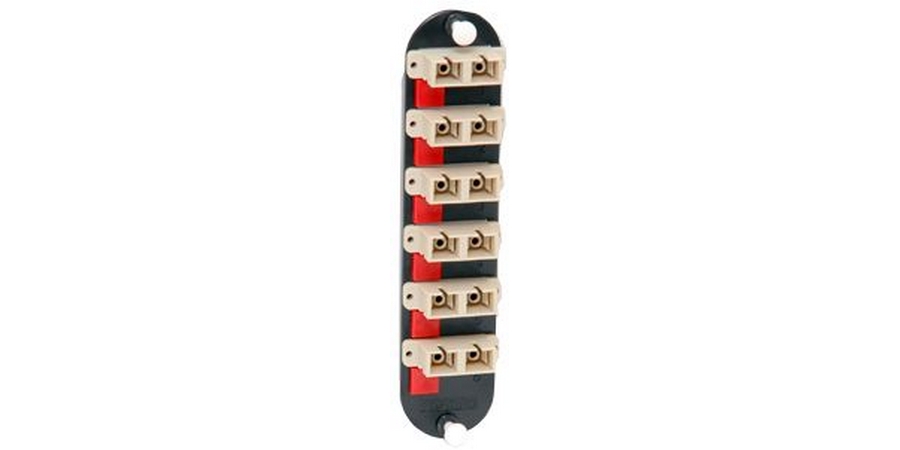 Closet Connector Housing Panel, Loaded, OM1, Beige, Multimode ...