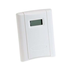 Temperature/Humidity sensor with LCD display; 4-20mA output, wall mount, requires 12-24 V DC
