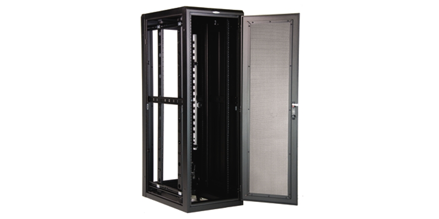 Server Cabinet,Black,Steel,19 in. Wd Mount,32 in. Dp,60 in. Ht,24 in ...