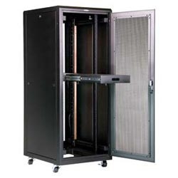 E Series Enclosure, 72&quot;H x 29&quot;W x 36&quot;, 37 RMU, TPE-29S Top Panel, RoHS, Black, Advantage White, or Nitro Blue