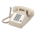Cortelco Basic Single-Line Desk Telephone with Flash in Ash