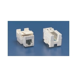 Cable Mounted Jacks; Connector - Modular Keystone Series Jack Type: RJ45 8 Positions Wiring Pattern: Universal