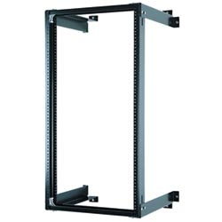 Fixed Wall Mount Equipment Rack; 19&quot;W x 24.5&quot; (622 mm)H x 6&quot; (150 mm)D; Computer White; UL Listed