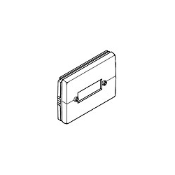 Insert Snap-In For Sc Dup Adapter For Use With Mount Outlet Almond