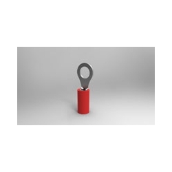 Ring and Spade Tongue Terminals; Terminal Shape: Ring Tongue Receptacle Style: Straight Body Style: PIDG Barrel Type: Closed Barrel Wire/Cable Type: Regular Wire