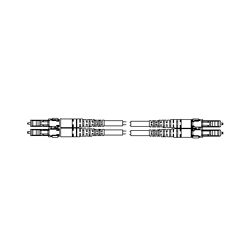 Fiber Optic Cable Assemblies; Cable Assembly LC Fiber Optic Cable Connector Type Fiber Type: OM3 50 m Micron Cable Assembly Type: LC Duplex to LC Duplex Multimode