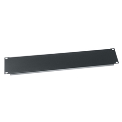 Blank Panel, 3 RU, Steel, Flanged