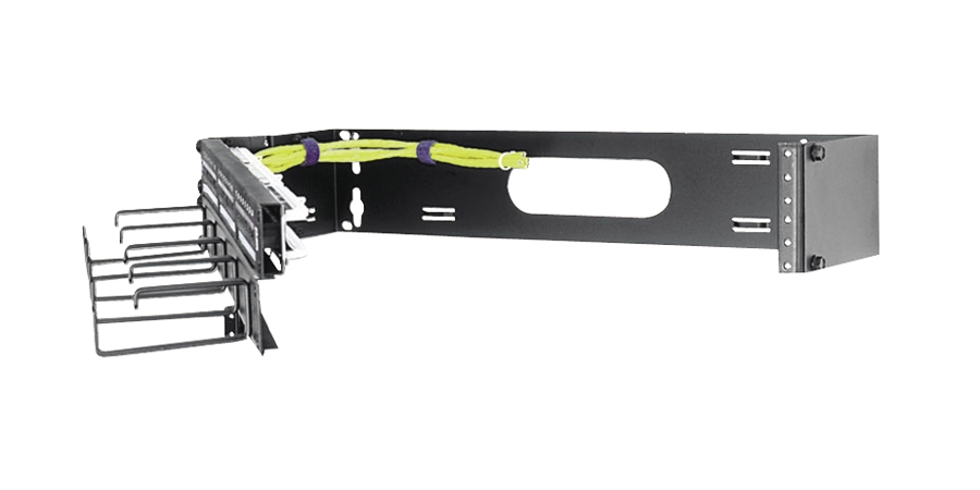 Panel Mount,Black,Steel,WxHxD: 19.6 x 3.5 x 6 in.,Powder Coated,For For ...