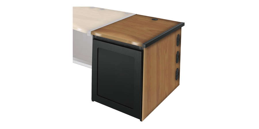 Side Rack, Height 30 in., For Use With LD LCD Monitoring or Command ...
