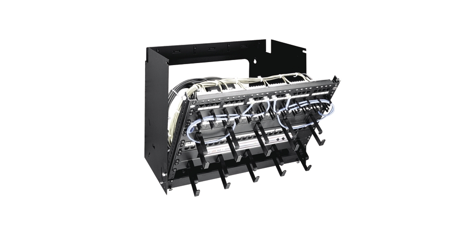 Pivoting Panel Mount Rack,Black,9.25 in. Ht,Steel,19 in. Wd Mount,4U ...