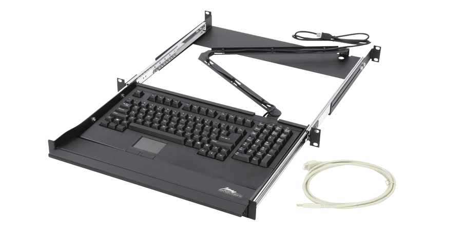 Rack Shelf,Black,For Computer Keyboard Shelf,Sliding Shelf,Rack Shelf ...
