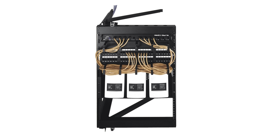 Swing Frame Rack,Black,27.22 in. Ht,Powder Coated Steel,19 in. Wd Mount ...