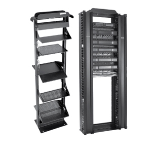 Frame Rack,RAL 9005 Jet Black,84 in. Ht,Powder Coated Aluminum,19 in ...