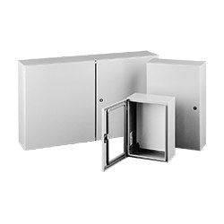 CONCEPT(TM) Wall-Mount Type 4x Enclosure, 30" H x 24" W x 10" D, 304 Stainless Steel