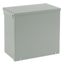 Junction Box, Gray, ANSI 61 Color Code, Screw, 8 in. Dp, Powder Coated ...
