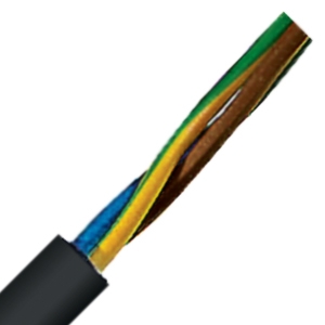 Power Cable,5 Conductor,Stranded,Bare Copper Conductor,7 Strands ...