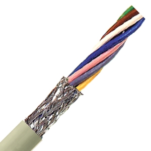 Multi-Conductor Cable,22 AWG,7 Conductor,7 x 30 Strand,Bare Copper ...