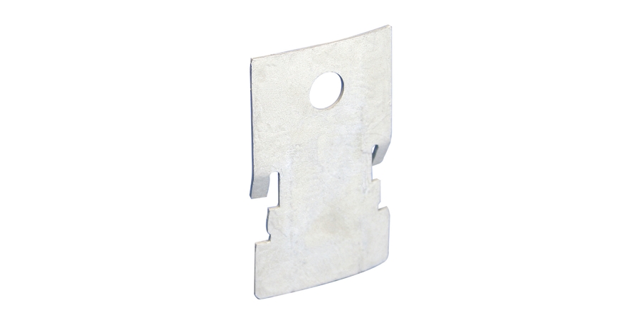 J-Hook Straight Bracket, 4 in., Spring Steel, CADDY Armor