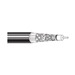 Coax - CATV Cable 18 AWG GIFHDLDPE DBL SH PE. Black